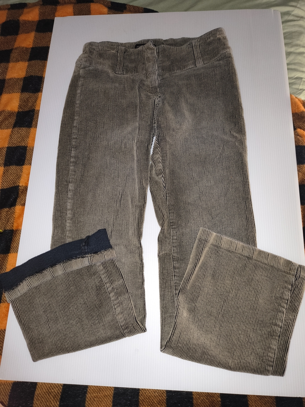 Vintage 90s Zero 1 London Corduroy Skate Pants, Baggy Wide Leg, Y2K Grunge